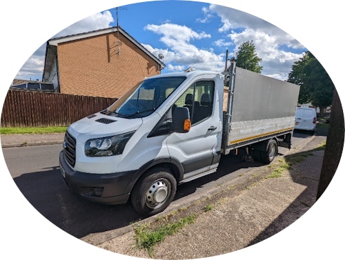 Sprintshift Transport team and vehicle