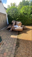 card board and polystyrene collected by waste london ltd