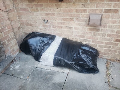 removal of 1 rolled up leftover carpet for 50 from G1 Glasgow