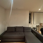 L shaped sofa for removal and disposal