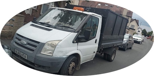 brazuk waste team and vehicle