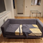sofa for removal and disposal