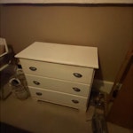 bookcase and chest of drawers for removal and disposal