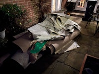 40m2 of carpet & underlay collected by Monster Junk Limited