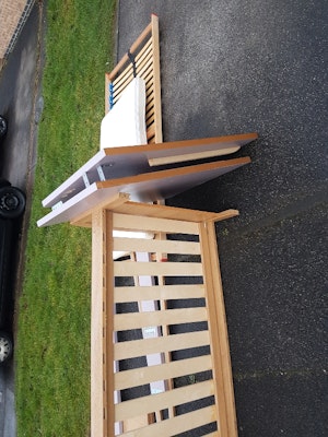 removal of Bed parts plus mattress for 65 from NG2 Melton