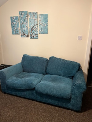 removal of 2 seat sofa for 60 from LE10 Melton