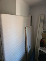 bed frame and mattress collected by KwikTip
