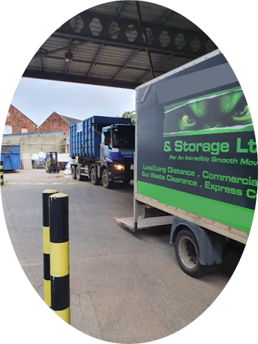 Hullk Removals team and vehicle