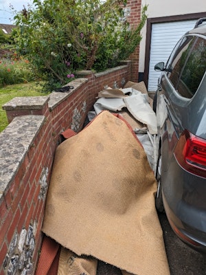 removal of Old carpets and underlay for 150 from BD4 Bradford