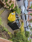 hippo bag full of mixed waste Bagged DIY waste. Plastic sheets. Paving slabs. Mixed garden waste. SE25 - removed for £160