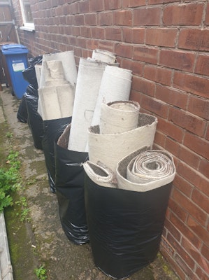 removal of Bags of carpet for 60 from B1 Birmingham