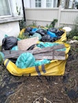 two hippo mega bags rubbish two hippo mega bags of garden waste soil and rubble E13 - removed for £200