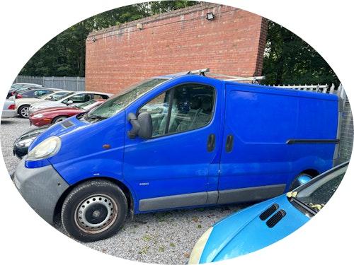 m&m logistics team and vehicle