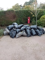 75 BAGS OF EXPANDING FOAM collected by N J Recycling Services