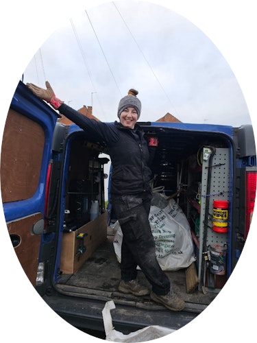 TRASH-T LTD team and vehicle