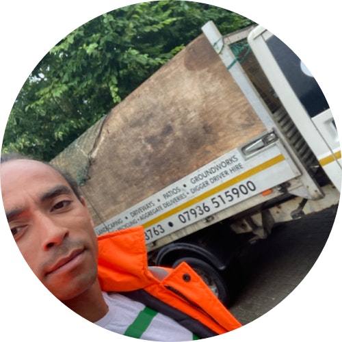 ram recycling team and vehicle