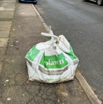 1/2 small skip bag of soil Bottom part is top dressing, the top garden soil. Easily seperated. SE23 - removed for £150