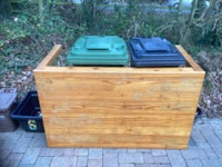 Dining table collected by Halls waste removals