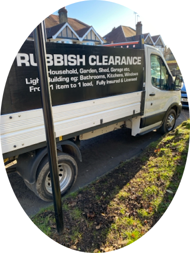 D J Waste Ltd team and vehicle