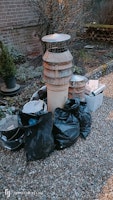 Chimney Pots collected by Waste Invaders Ltd