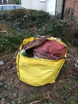 1 ton hippo bag New Hippo bag contains: old sodden large rug, old horse blankets and a few bits of household junk. ME5 - removed for £100