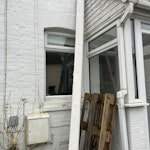 roof fascia board and pallet plastic roof fascia board and wooden pallet TN4 - removed for £100