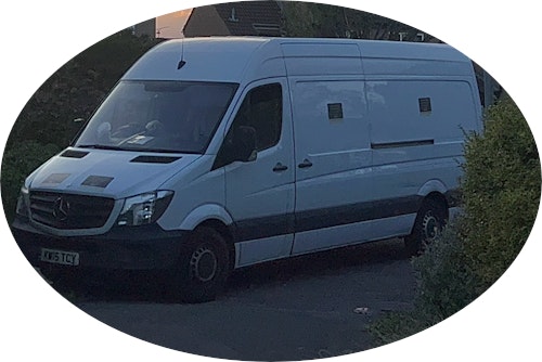 handy Hannah’s haulage ltd team and vehicle