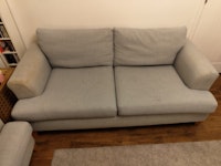 2 and 3 seater sofa collected by Morley’s Rubbish Clearance