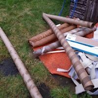 Underlay and carpet collected by Monster Junk Limited