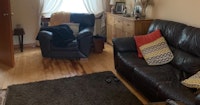 3 seater sofa. 1 chair collected by NES DOMESTIC AND COMMERCIAL SOLUTIONS