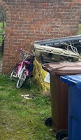3 x full midi hippo bags collected by Wrights Waste Management