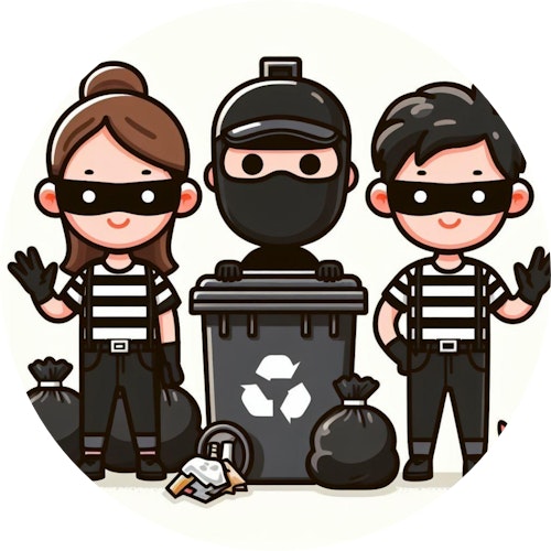 Trash Bandits Limited team and vehicle