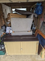 Sofa and bed frame collected by WJFJ Ltd