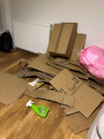 Loads of cardboard collected by The Waste Monkeys Limited