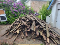 Decking boards collected by 247 Group Facilities LTD
