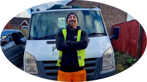 Proper Waste LTD team and vehicle