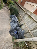 20 BAFS RUBBLE / RUBBISH collected by Clearance Cart Waste & Recycling Management
