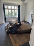 Old carpet and underlay Old carpet and underlay from two large bedrooms. Is taped up. SE13 - removed for £80