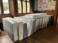 35 x single mattress collected by N J Recycling Services