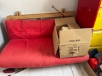 Futon, Wendy House, Rubbish Small futon, hoover and rubbish bags of junk. Wendy house from garden. N4 - removed for £80