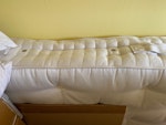 Doublebed, mattress, headboard Double divan bed (in two halves), four drawers, mattress,headboard TW11 - removed for £100