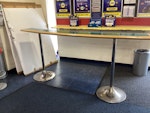 Remove old table and boxes. 1x table.
2x boxes B12 - removed for £60