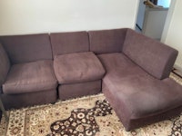 Three seat corner sofa collected by Proper Waste Management