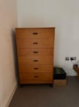 Mattress, 2 chair, chest draw 1 double mattress
2 chairs
Chest of drawers E5 - removed for £80