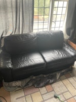 2 3 seater sofas collected by Clearance Cart Waste & Recycling Management