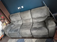 3 seater settee collected by Ram it in skip hire