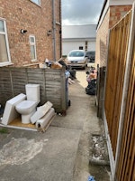 bathroom fitter waste/builders collected by Essex waste services ltd