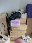 Removal for all cardboard box All reusable card board boxes for recycling. RH19 - removed for £45