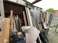 Flooring/cupboards/wood/DIY collected by Ram it in skip hire