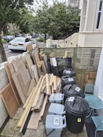 Wood chunks of different sizes collected by Capital Recycle LTD